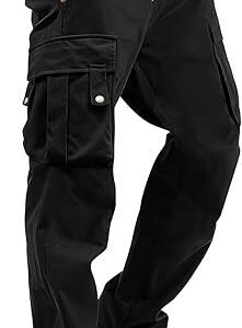 HOTake Men's Relaxed Fit Stretch Cargo Pants